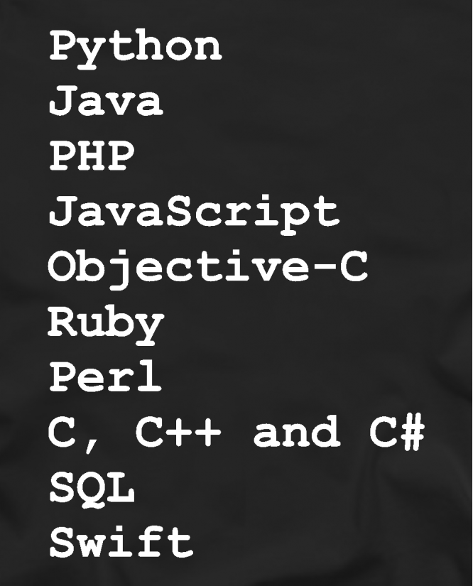 Programming languages